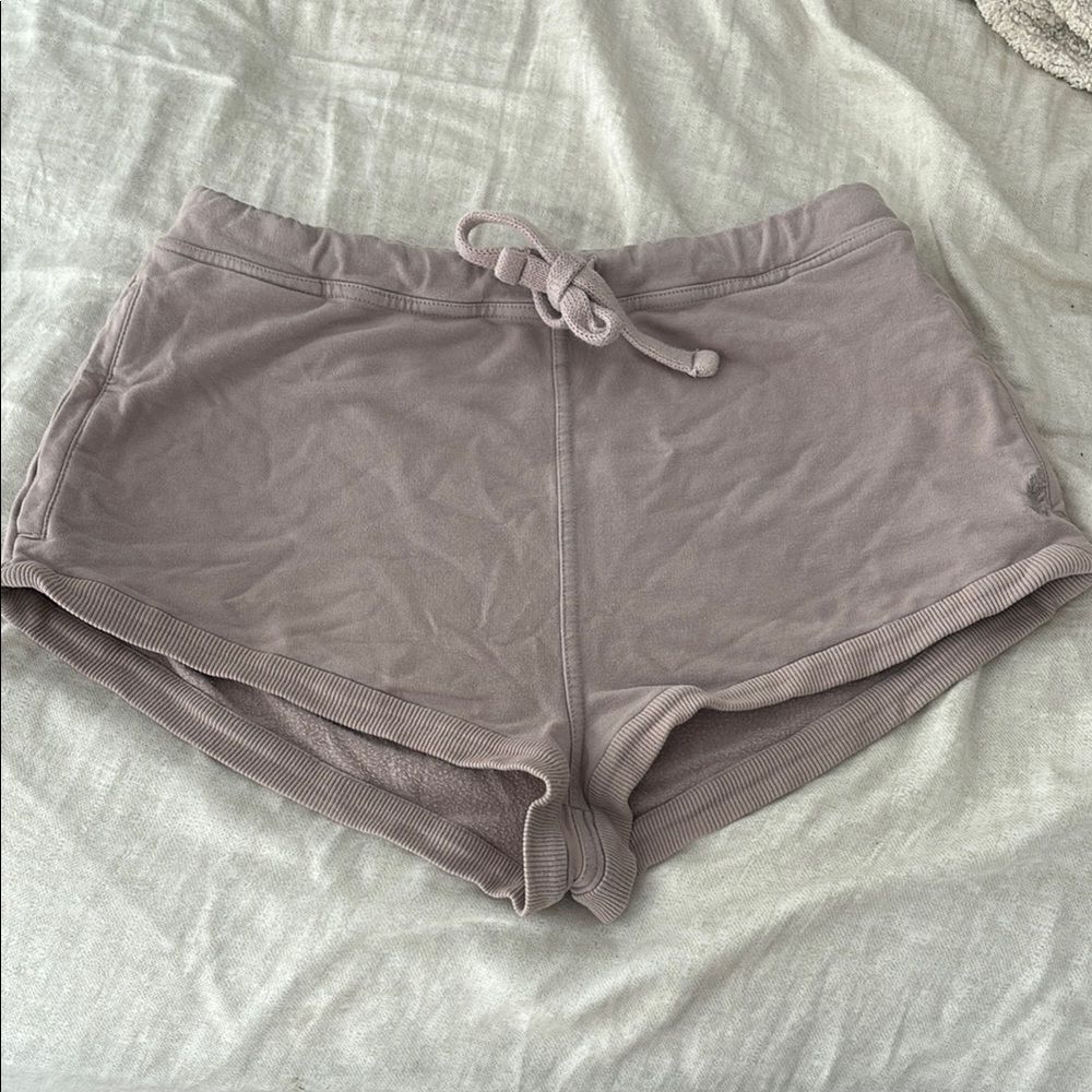 Free people size Medium- Casual tan lounge Shorts